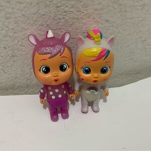 2 dolls Cry Babies Magic Tears doll